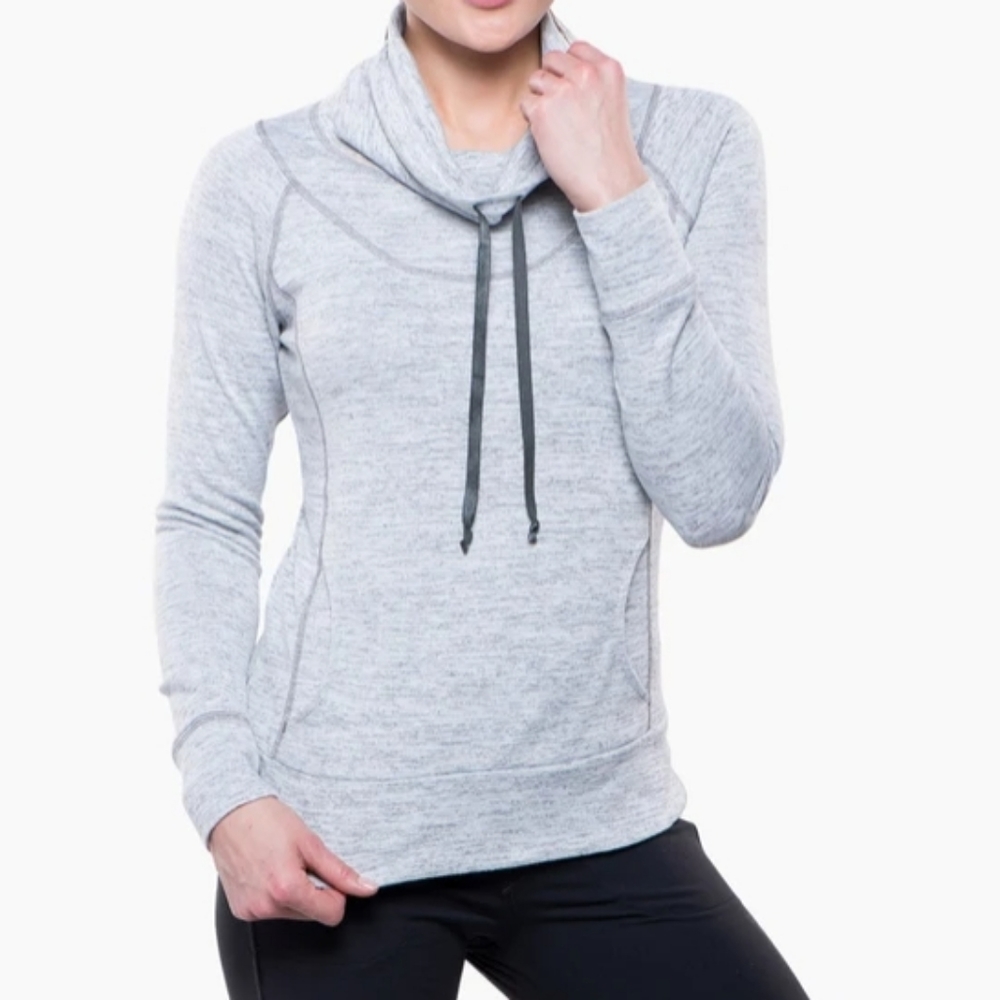 Kuhl Lea High Neck Pullover Long Sleeve Shirt